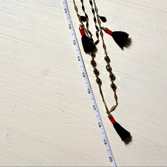 Jcrew brass tassel necklaces - Picture 6 of 6